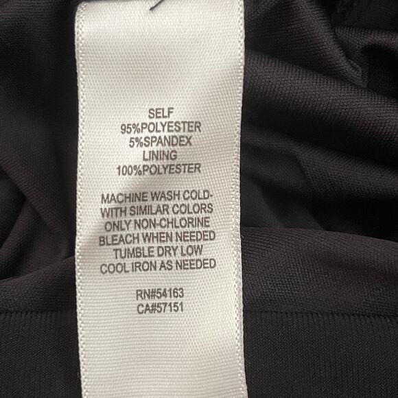 NWT Eliza J Womens Sleeveless Mock Neck Halter Jumpsuit Size 2 - Picture 12 of 12